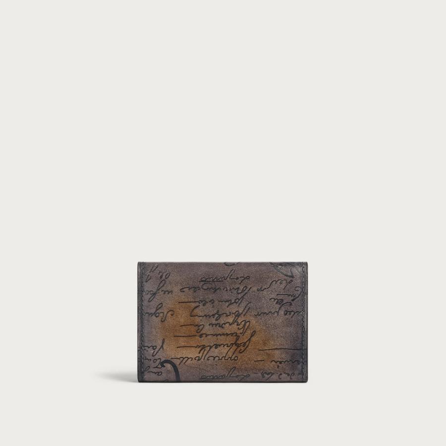 ベルルッティ Berluti インブイア フラップ カードホルダー【aurora 】【送料無料】【正規品】の画像