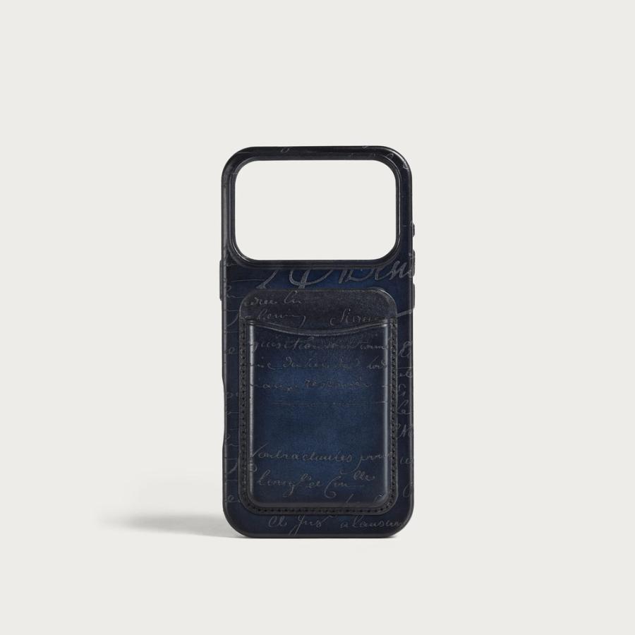 ベルルッティ Berluti マグネット式カードホルダー【nero blu 】【送料無料】【正規品】の画像