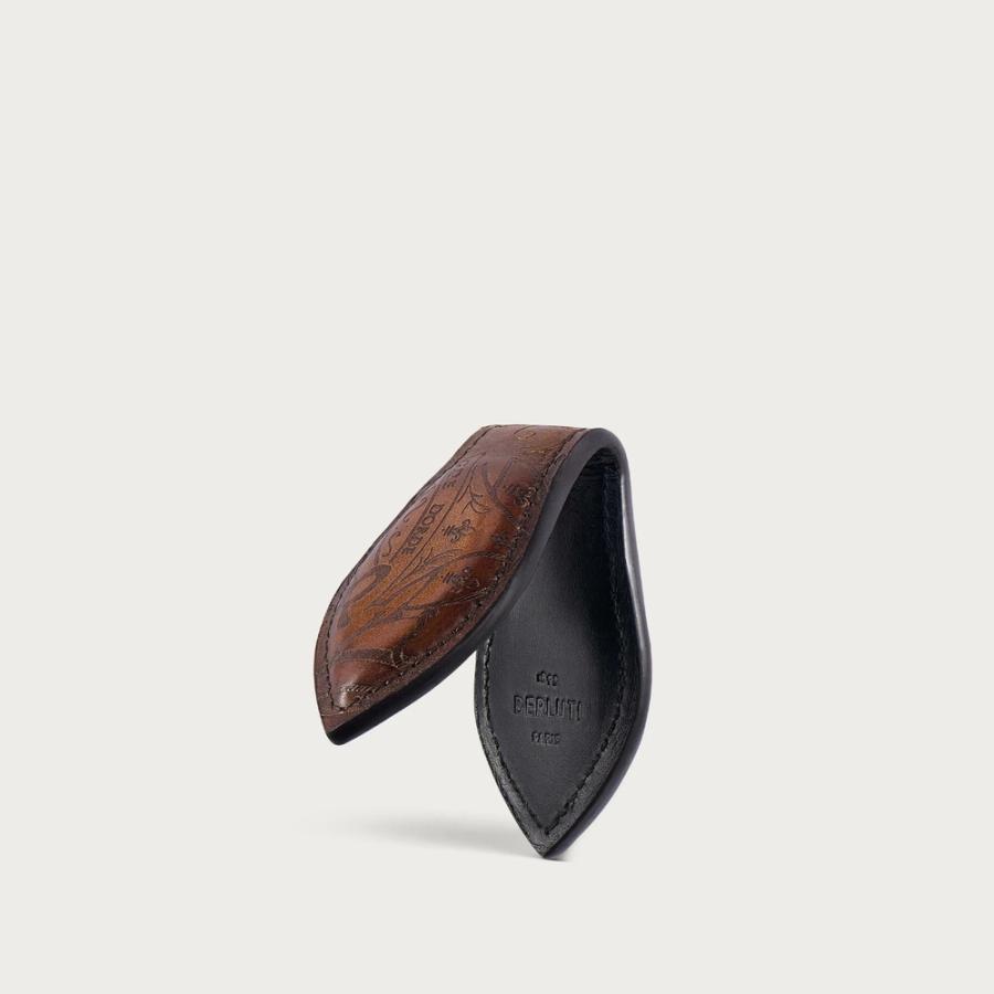 ベルルッティ Berluti マネークリップ【cacao intenso 】【送料無料】【正規品】の画像