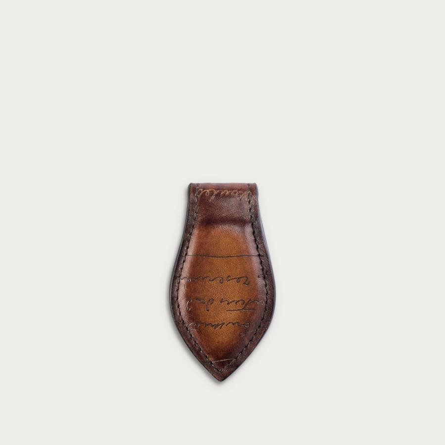 ベルルッティ Berluti マネークリップ【cacao intenso 】【送料無料】【正規品】の画像