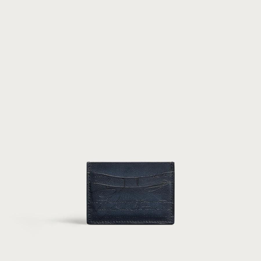 ベルルッティ Berluti バンブー カードホルダー【indigo denim 】【送料無料】【正規品】の画像