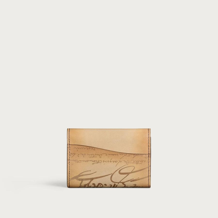ベルルッティ Berluti インブイア グラディアント フラップ カードホルダー【miraggio 】【送料無料】【正規品】の画像