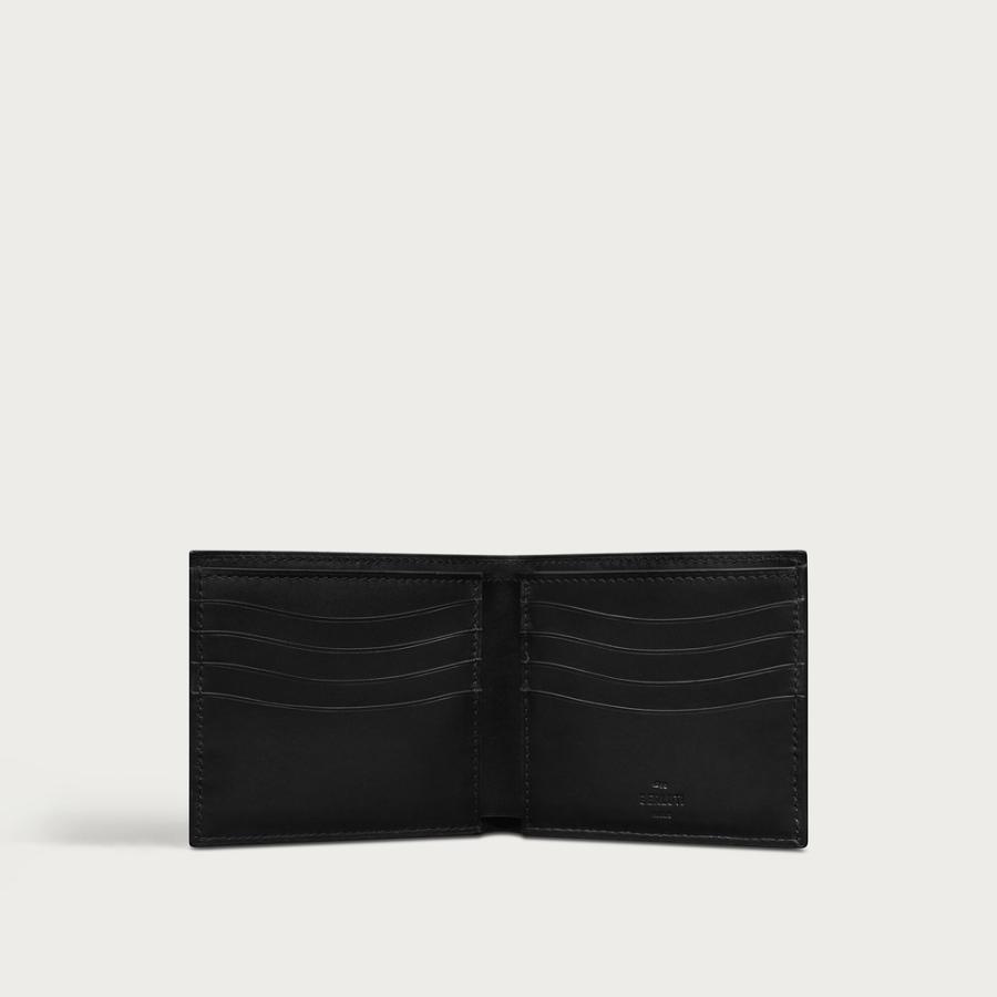 ベルルッティ Berluti マコレ フラップ コンパクトウォレット 財布【nero grigio 】【送料無料】【正規品】の画像