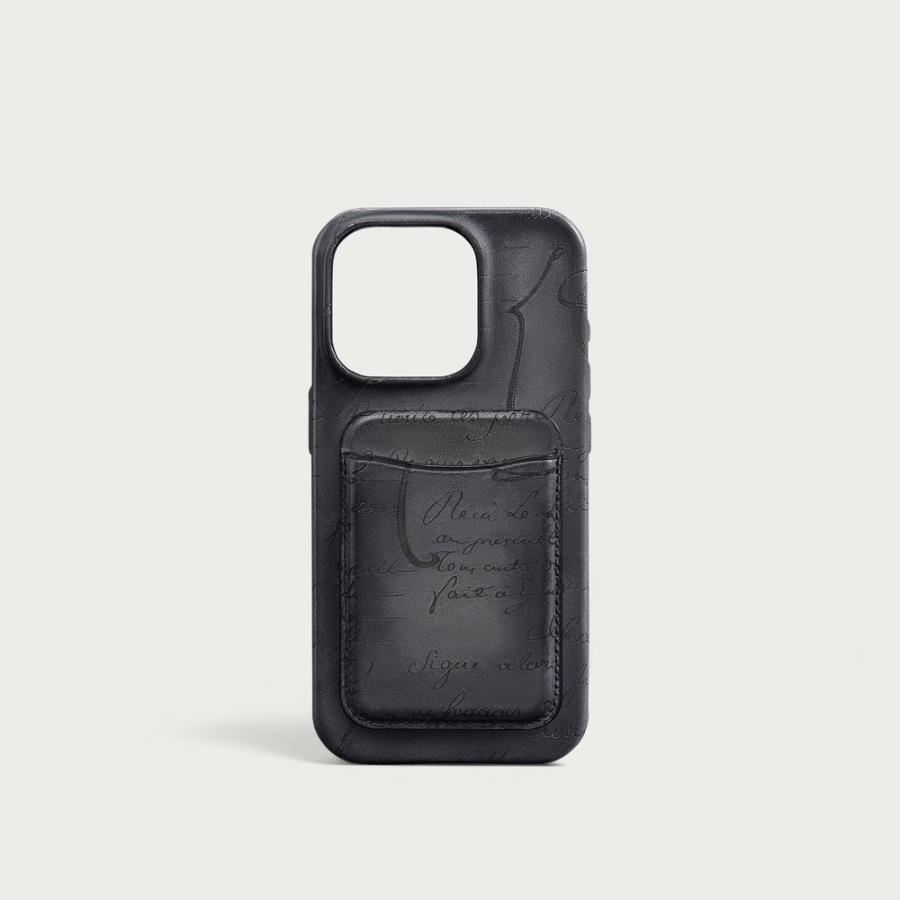 ベルルッティ Berluti マグネット式カードホルダー【light aluminio 】【送料無料】【正規品】の画像