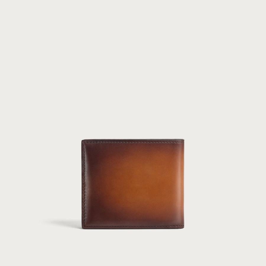 ベルルッティ Berluti マコレ スリム アンディ フラップ コンパクトウォレット 財布【cacao intenso 】【送料無料】【正規品】の画像