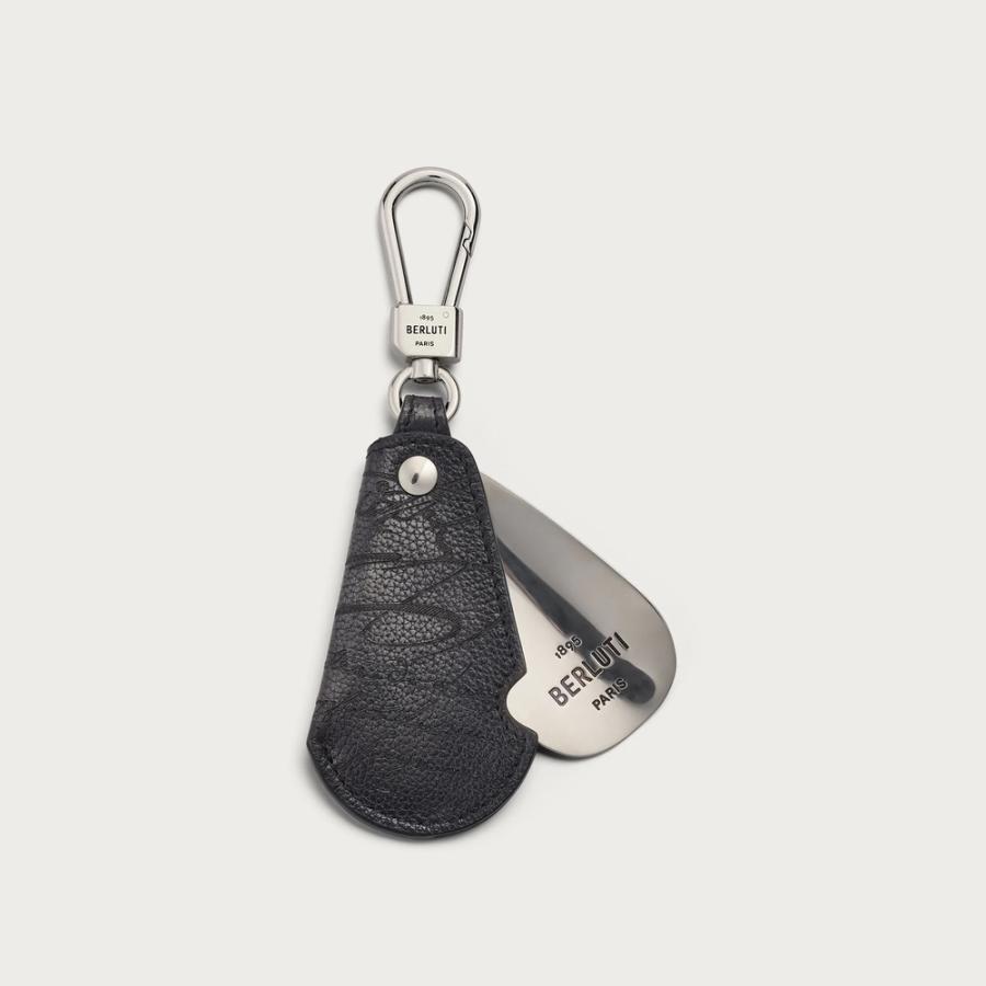 ベルルッティ Berluti シューホーン キーリング【nero grigio 】【送料無料】【正規品】の画像