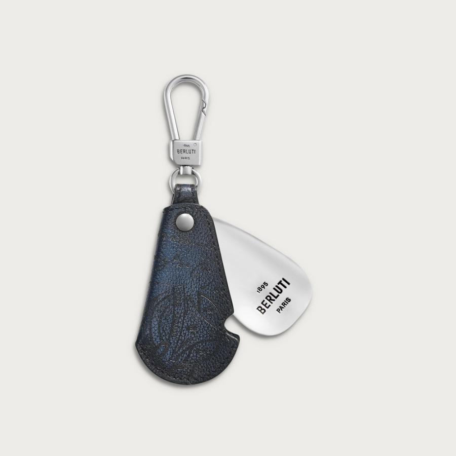 ベルルッティ Berluti シューホーン キーリング【indigo denim 】【送料無料】【正規品】の画像