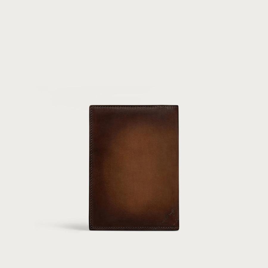 ベルルッティ Berluti エスケール パスポートカバー【cacao intenso 】【送料無料】【正規品】の画像