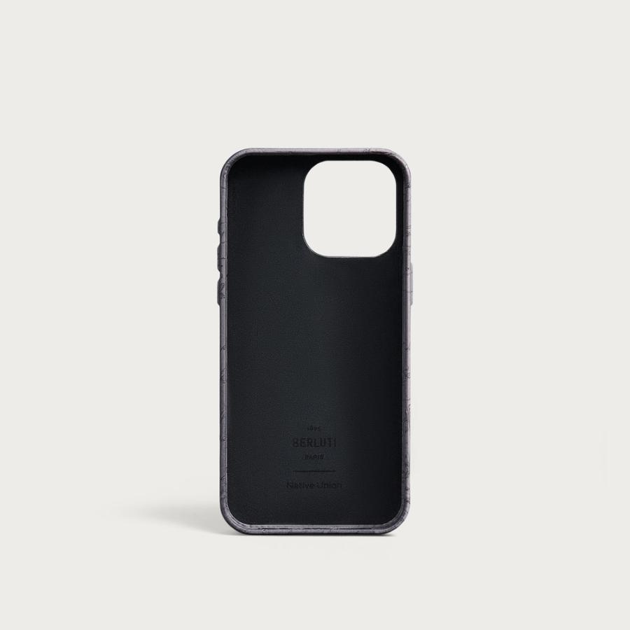 ベルルッティ Berluti iPhone 16 Pro Max Phone Case【light aluminio 】【送料無料】【正規品】の画像