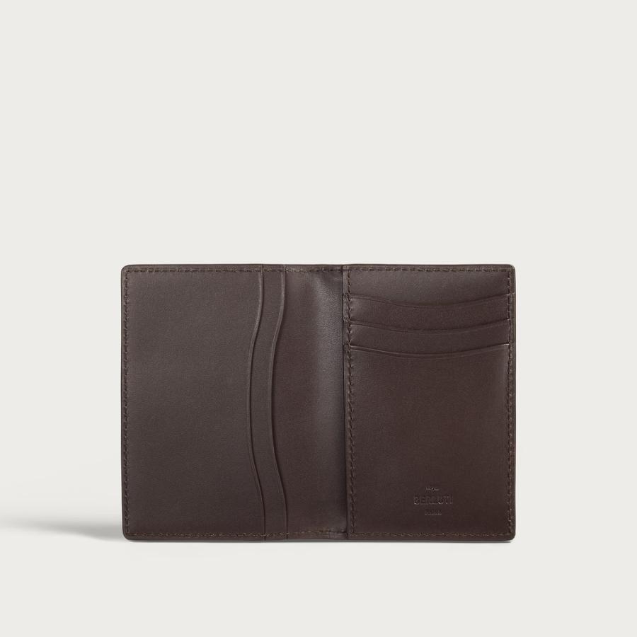 ベルルッティ Berluti ジャグア フラップ カードホルダー【mustard 】【送料無料】【正規品】の画像