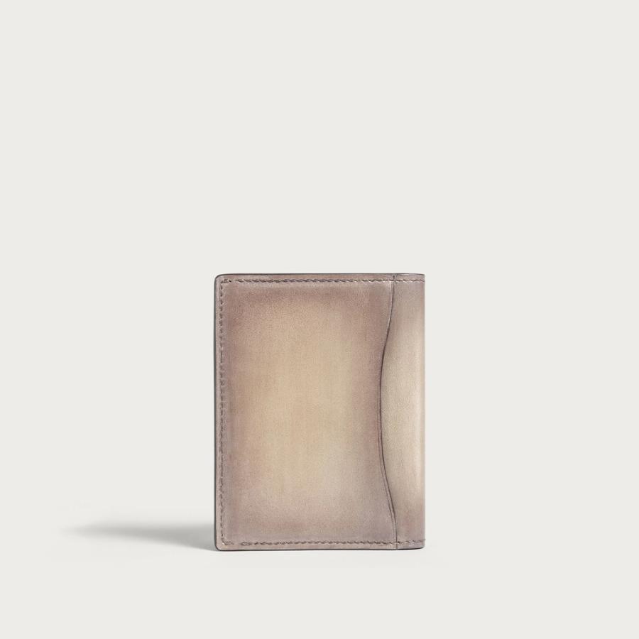 ベルルッティ Berluti ジャグア ルティ フラップ カードホルダー【gris 】【送料無料】【正規品】の画像