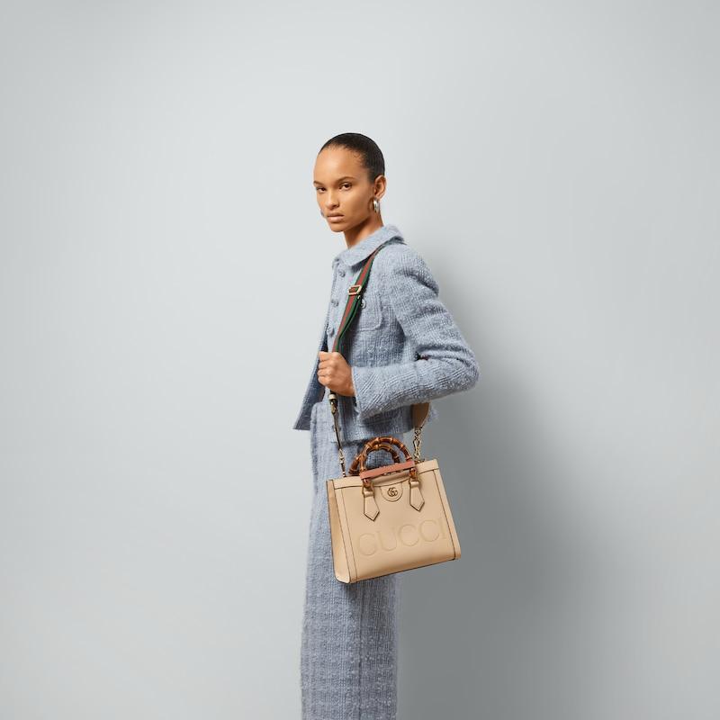 グッチ ダイアナ〕スモール トートバッグ ・ピンク レザー | GUCCI公式