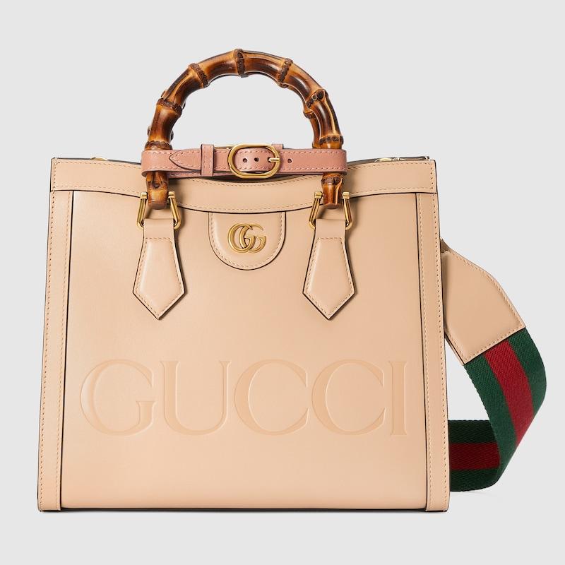 グッチ ダイアナ〕スモール トートバッグ ・ピンク レザー | GUCCI公式