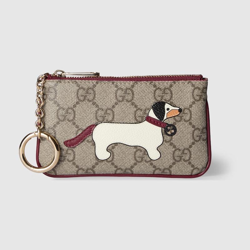 GUCCI グッチ レディース ドッグ ディテール GG キーケース GUCCI グッチ レディース ドッグ ディテール GG キーケース