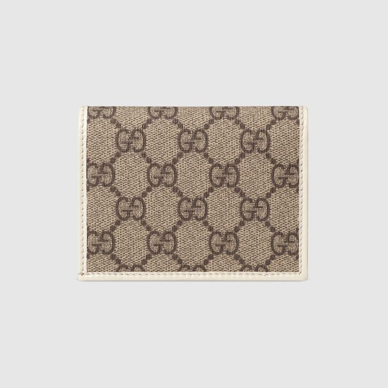 き*ん様 箱付き✨GUCCI✨グッチ✨財布✨ホースビット✨GGスプリーム✨シェリ 現行 GUCCI グッチ ホースビット 二つ折り財布 GGシュプリーム 美品