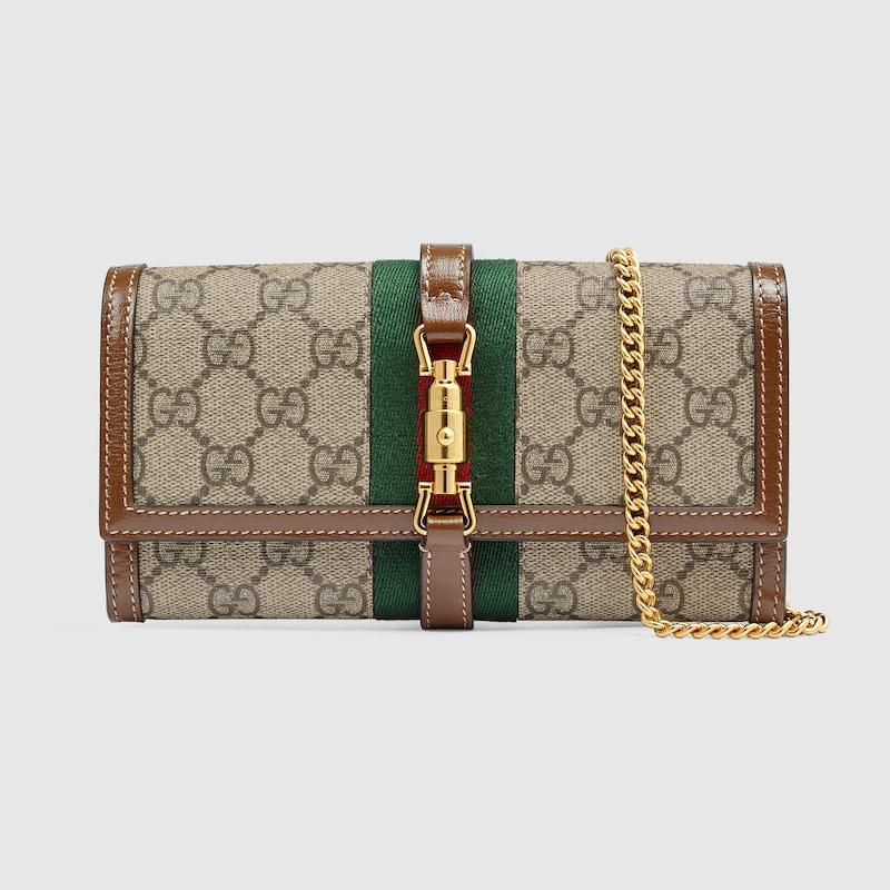 GUCCI グッチ レディース ジャッキー 1961 チェーンウォレット財布  