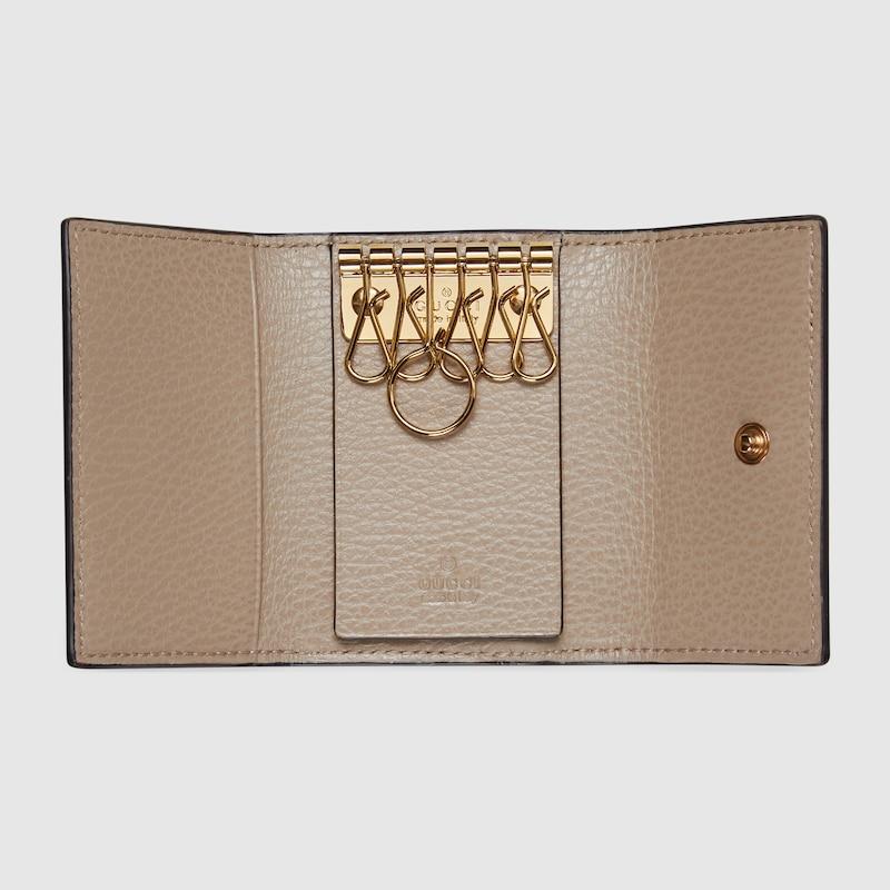GUCCI グッチ レディース ダブルG キーケース【オートミール GUCCI グッチ レディース ダブルG キーケース【オートミール