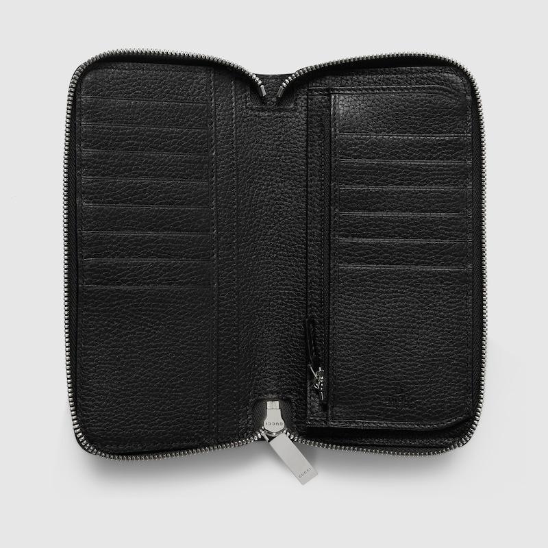 GUCCI グッチ メンズ ロゴ ジップアラウンドウォレット 財布【822043  