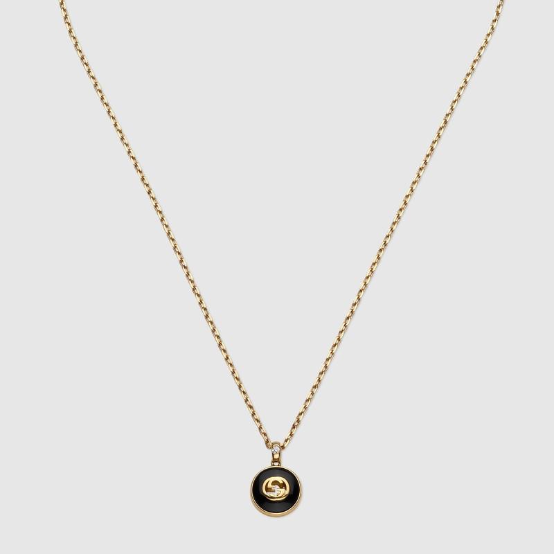 GUCCI（グッチ） レディース インターロッキング 18K チェーン