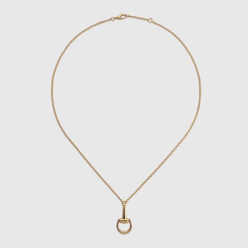 GUCCI（グッチ） レディース ホースビット 18K チェーン ネックレス 