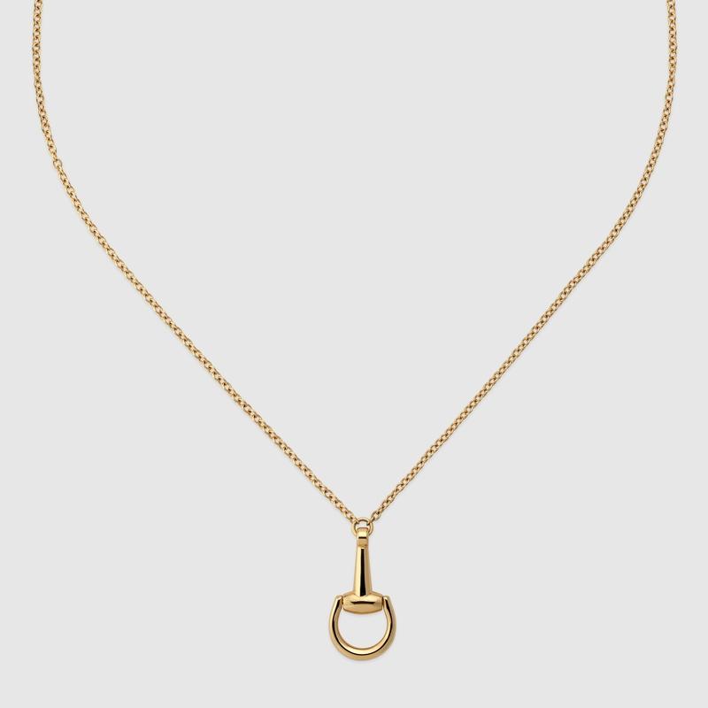 GUCCI（グッチ） レディース ホースビット 18K チェーン ネックレス 