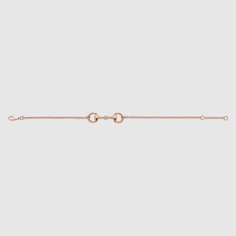 GUCCI（グッチ） レディース ホースビット 18K ダイヤモンド チェーン