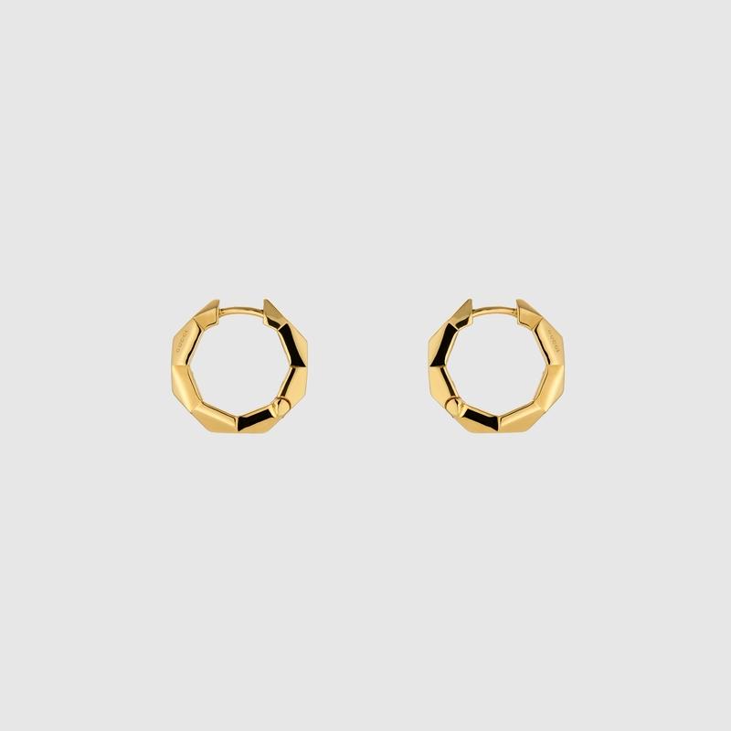 GUCCI（グッチ） レディース LINK TO LOVE スタッズ ピアス【18K