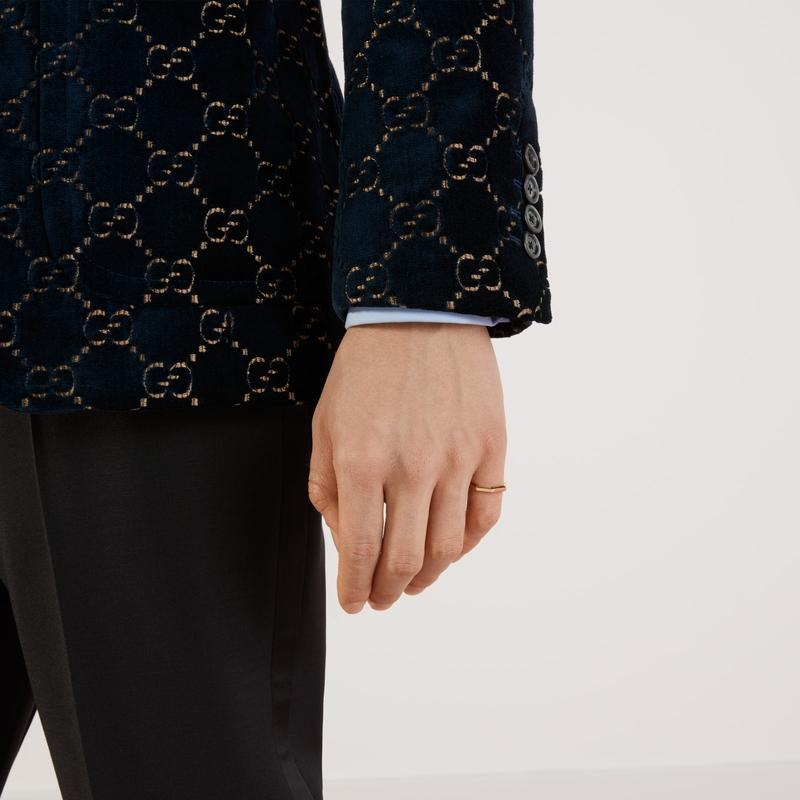 グッチ GUCCI レディース LINK TO LOVE ミラー リング【18K イエローゴールド 】【送料無料】【正規品】の画像