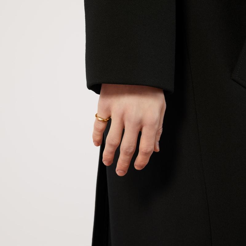 GUCCI（グッチ） レディース LINK TO LOVE スタッズ リング【18K