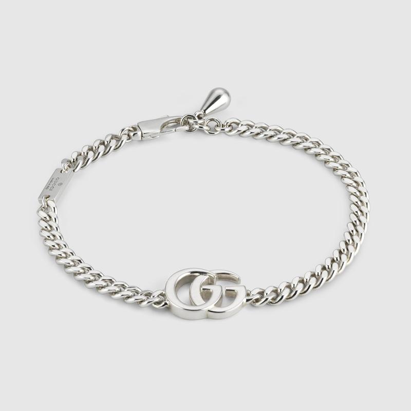 GUCCI（グッチ） レディース ダブルG チェーン ブレスレット