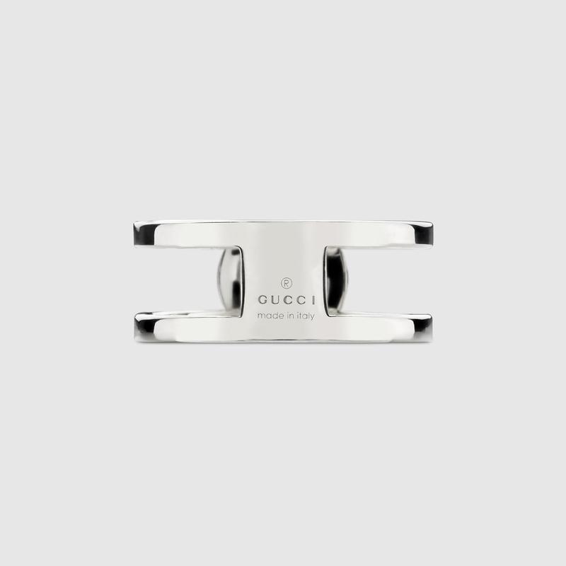 GUCCI（グッチ） レディース インターロッキング ワイドリング