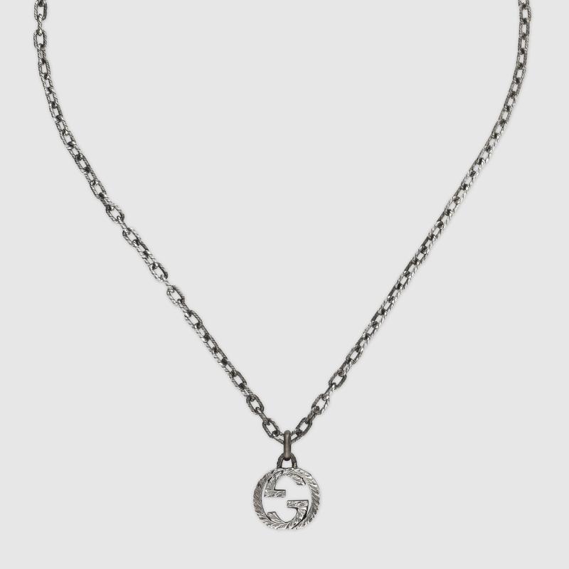 グッチ GUCCI レディース インターロッキング ペンダント ネックレス【 - 】【送料無料】【正規品】_1