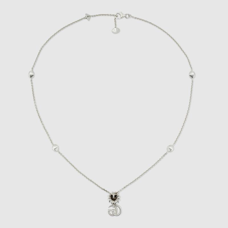 GUCCI（グッチ） レディース ダブルG マザーオブパール ネックレス