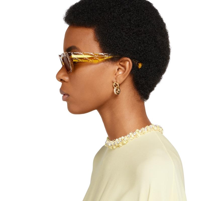 グッチ GUCCI レディース ブロンディ リンク クリスタル ピアス【  - 】【送料無料】【正規品】の画像
