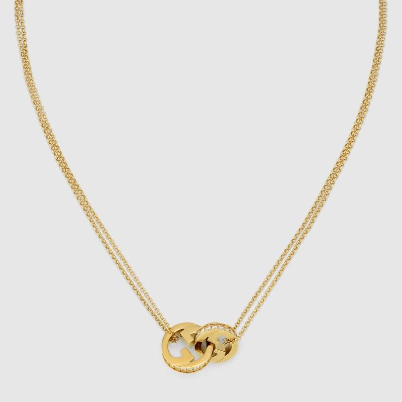 グッチ GUCCI レディース ブロンディ ダブルチェーン ネックレス【  - 】【送料無料】【正規品】の画像