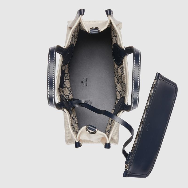 GUCCI（グッチ） レディース プリント ミニ トートバッグ【ベージュ