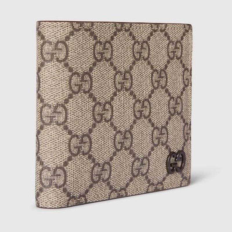 グッチ GUCCI メンズ GG コインウォレット 財布ブラウン インテリア【  - 】【送料無料】【正規品】の画像