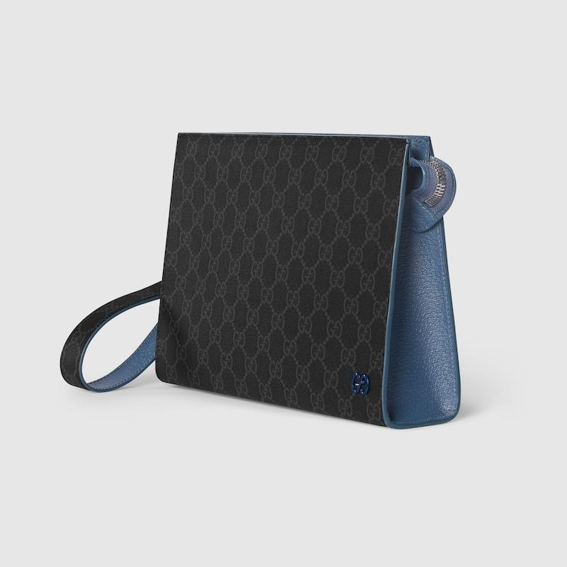 グッチ GUCCI メンズ バイカラー スモール ポーチ【  - 】【送料無料】【正規品】の画像