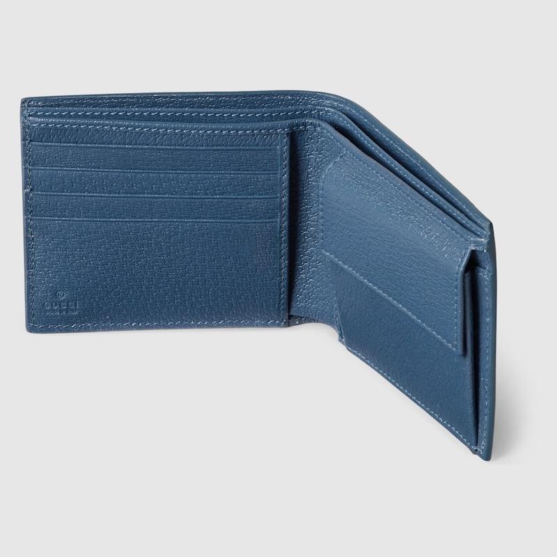 グッチ GUCCI メンズ GG コインウォレット 財布ブルー インテリア【  - 】【送料無料】【正規品】の画像