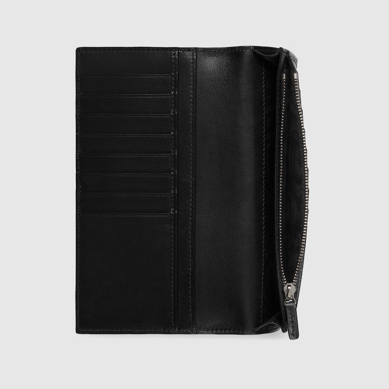 GUCCI グッチ メンズ GGエンブレムロングウォレット 財布【821213  