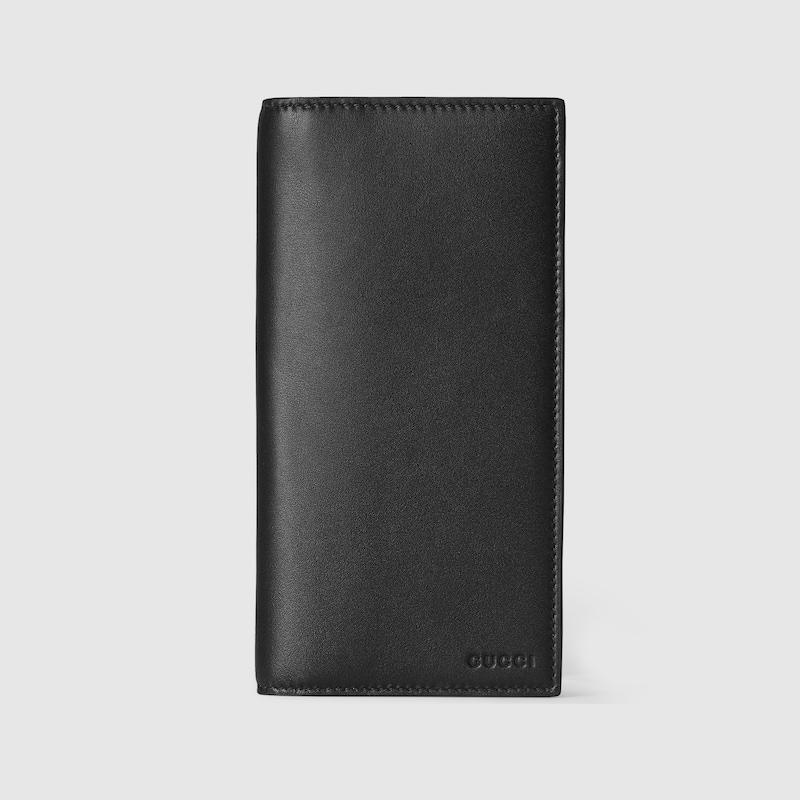 GUCCI（グッチ） メンズ GGエンブレムエンボス ロングウォレット 財布