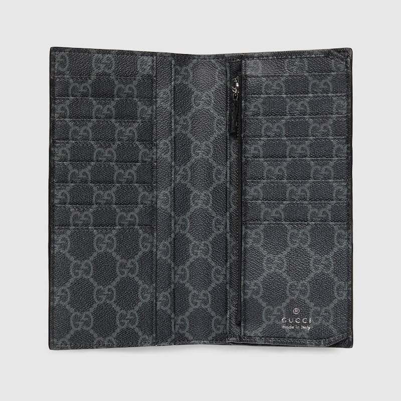 GUCCI（グッチ） メンズ GGエンブレムエンボス ロングウォレット 財布