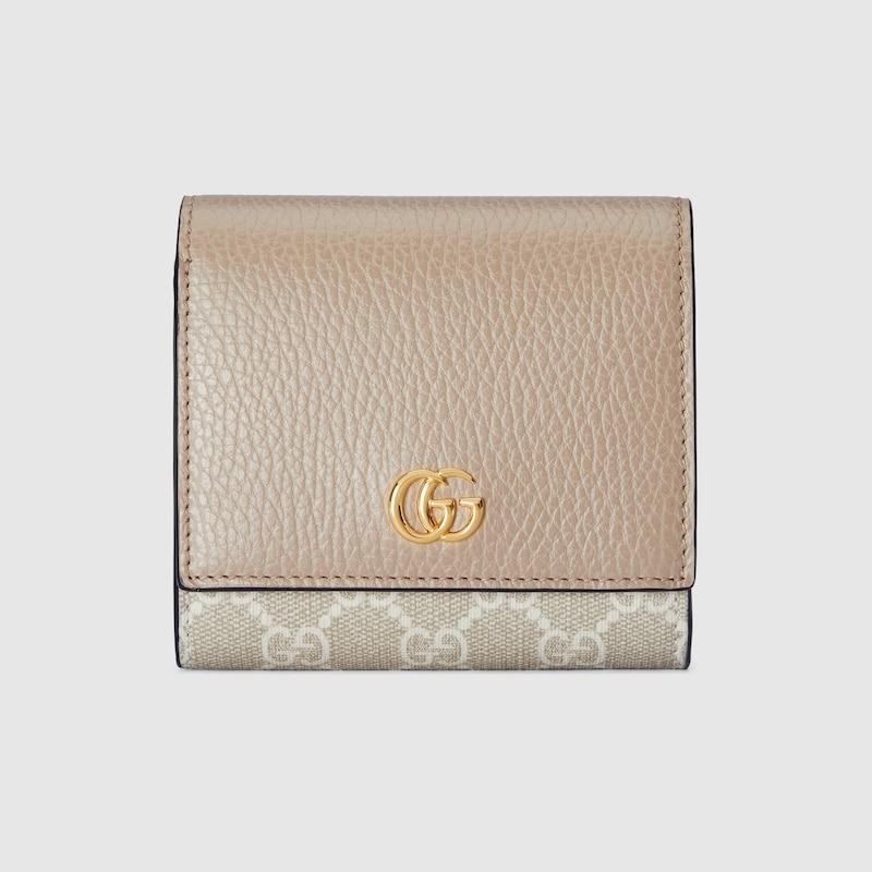 GUCCI（グッチ） レディース ダブルG バイカラー ミディアム
