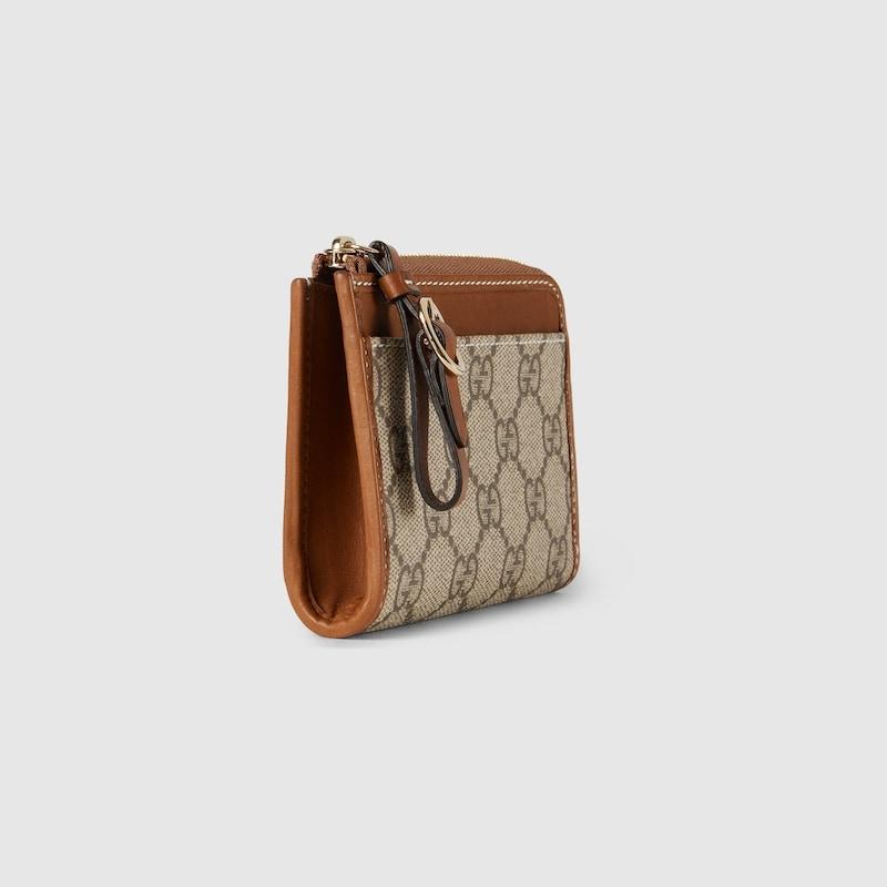 GUCCI（グッチ） レディース GGエンブレムジップ カードケース