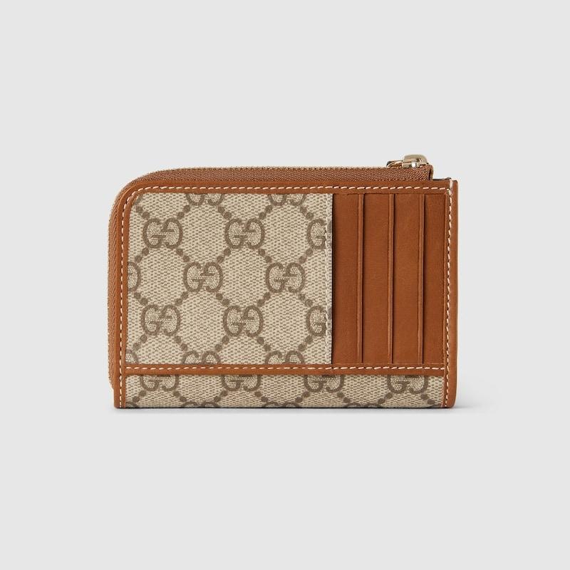 GUCCI（グッチ） レディース GGエンブレムジップ カードケース