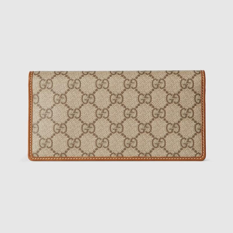 GUCCI（グッチ） レディース GGエンブレムコンチネンタルウォレット