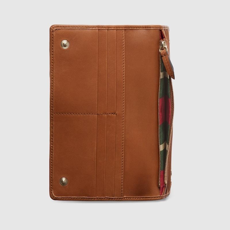 GUCCI GGエンブレム コンチネンタルウォレット GUCCI（グッチ） レディース GGエンブレムコンチネンタルウォレット