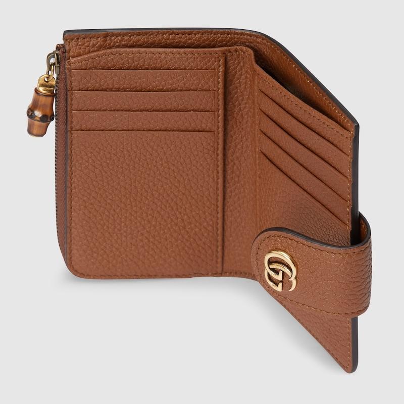 グッチ GUCCI レディース バンブー付き ダブルG ミディアム ウォレット 財布【  - 】【送料無料】【正規品】の画像