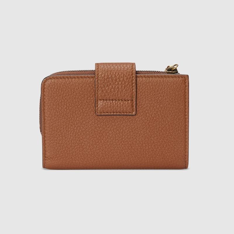 グッチ GUCCI レディース バンブー付き ダブルG ミディアム ウォレット 財布【  - 】【送料無料】【正規品】の画像