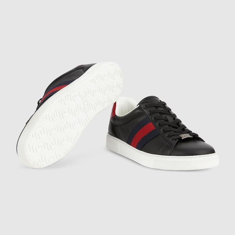 グッチ GUCCI メンズ エースウェブ ストライプ スニーカー【  - 】【送料無料】【正規品】の画像